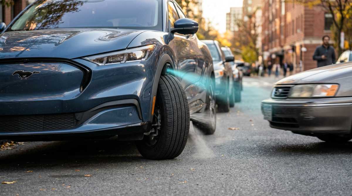 Ford’s latest patent could let parked cars avoid incoming bumps