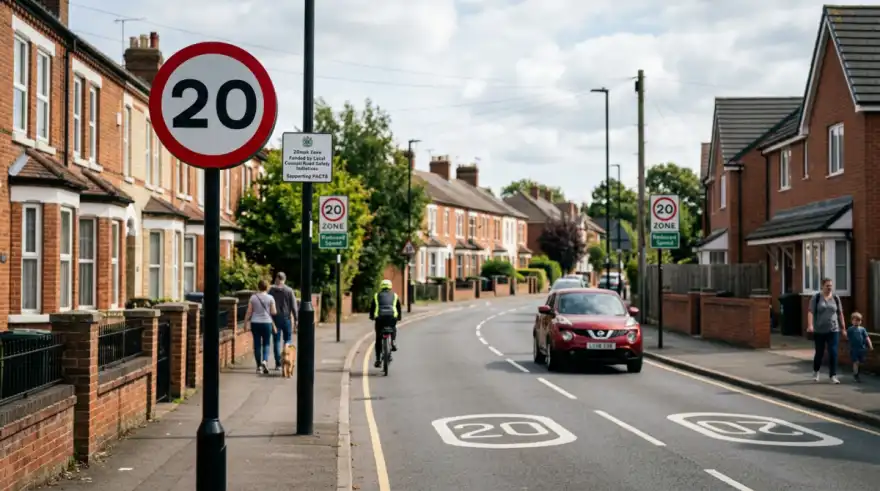 UK drivers face 20mph limit expansion to save council cash