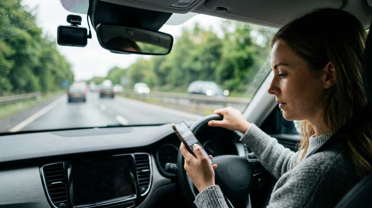 UK AI camera trial: 81% support phone driving crackdown