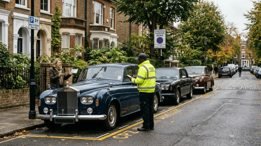 Rolls-Royce owner sparks parking feud in Dulwich village