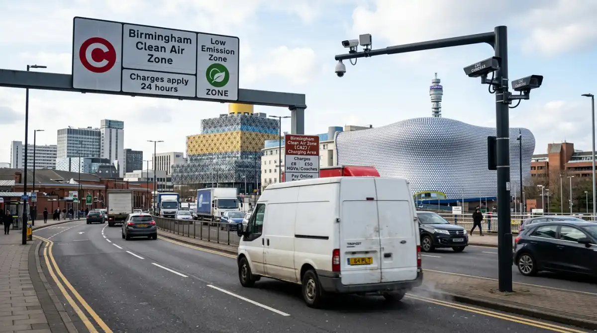 Birmingham Clean Air Zone: Council pays £472k in fines as 12% of fleet still non-compliant