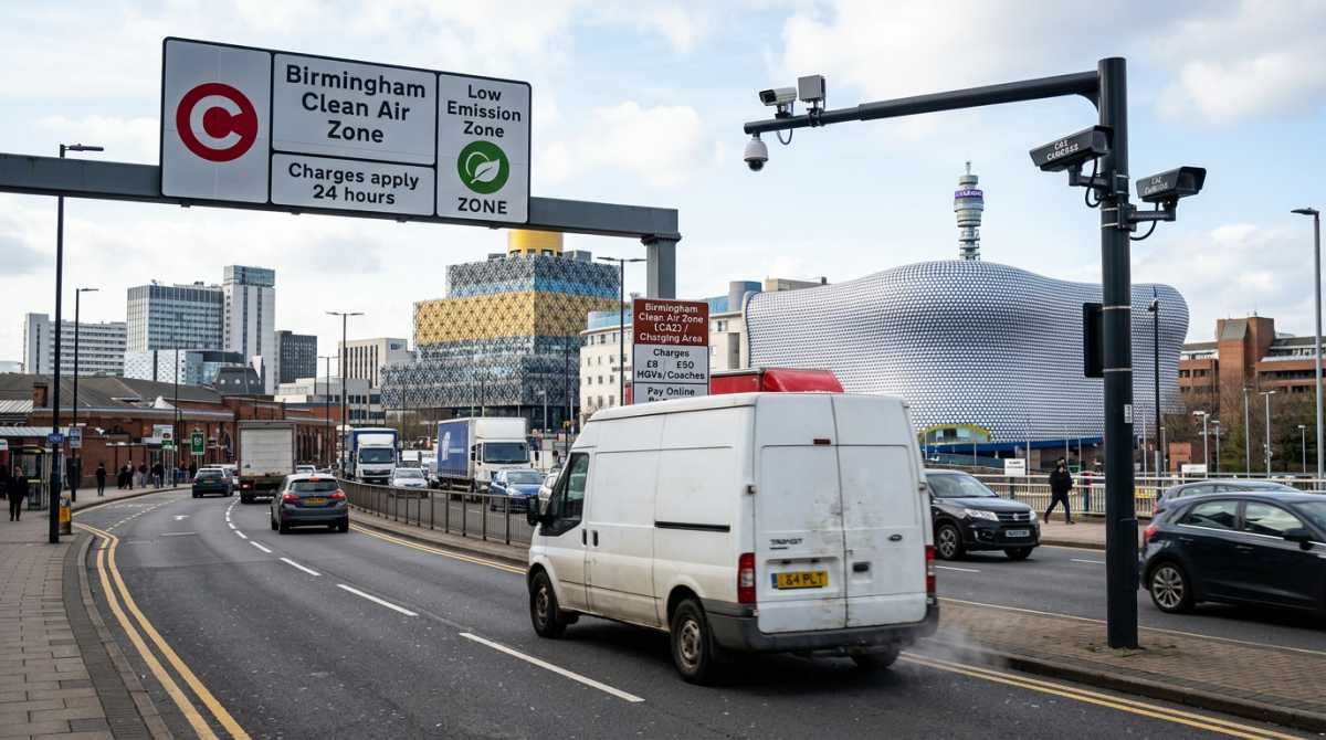 Birmingham Clean Air Zone: Council pays £472k in fines as 12% of fleet still non-compliant