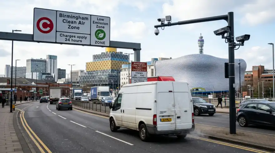 Birmingham Clean Air Zone: Council pays £472k in fines as 12% of fleet still non-compliant