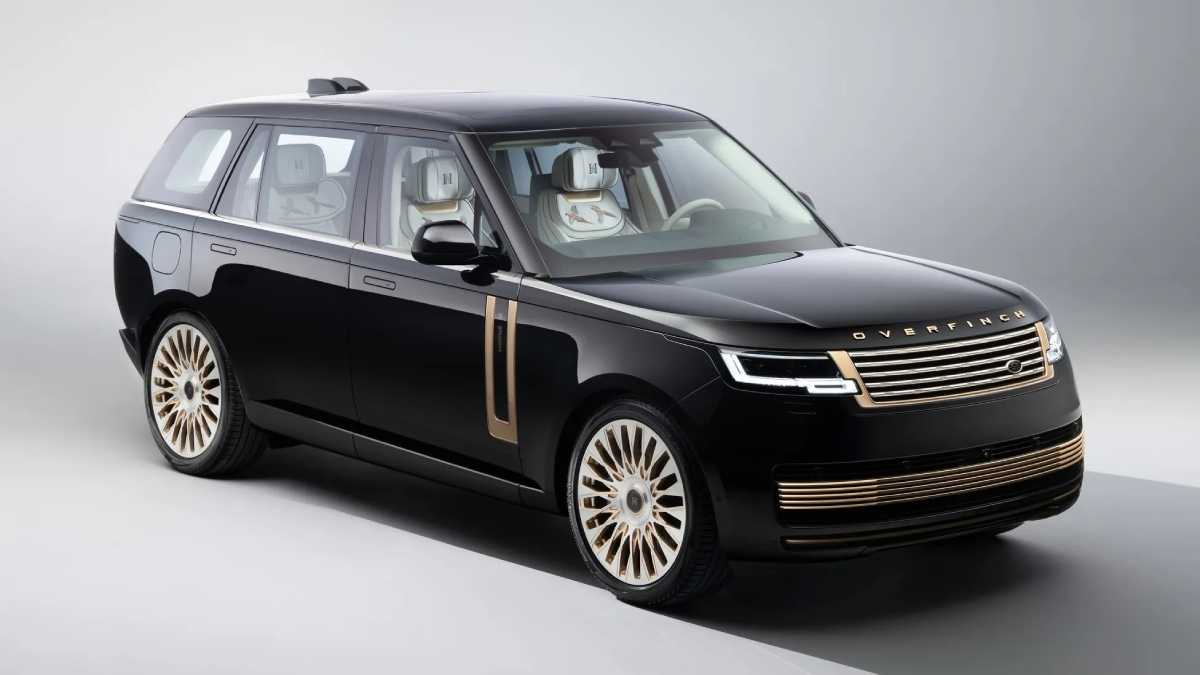 The first £1million Range Rover: Almost half the price is the shotguns in the boot