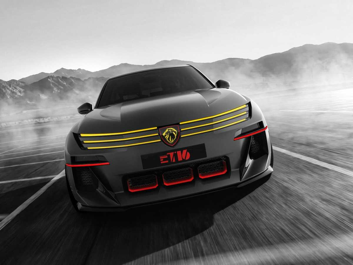 Peugeot E-T16 concept revives a rally legend