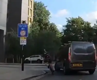 Who’s to blame when a van turns left across a cyclist?