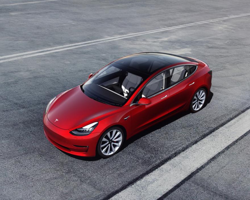 Tesla Model 3 - 13,536 sold