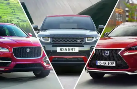 Group Test - Jaguar F-Pace vs Lexus NX vs Range Rover Evoque