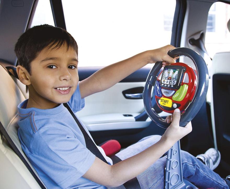 Casdon - Sat Nav Steering Wheel - Little Driver £16.99