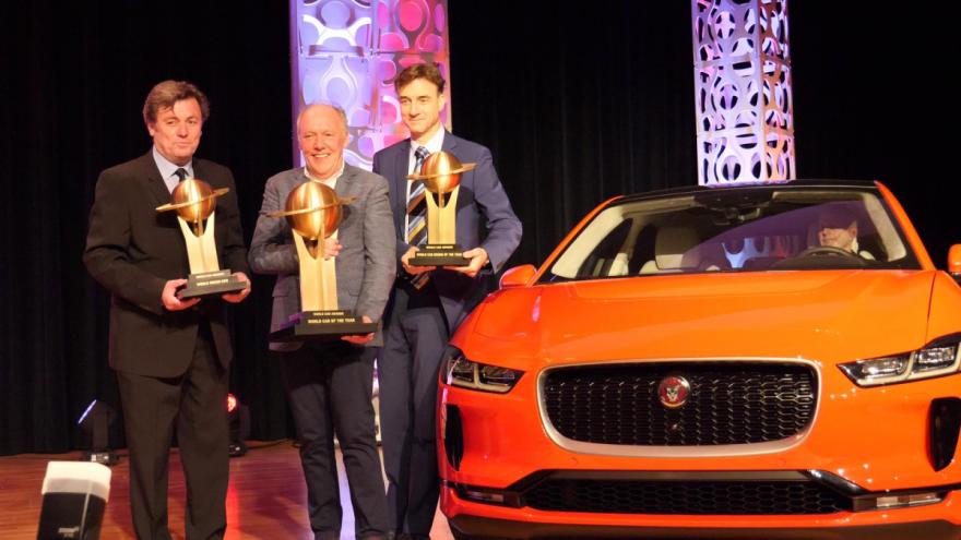  World Car Design of the Year winner & Overall World Car of the Year winner  - Jaguar I-Pace