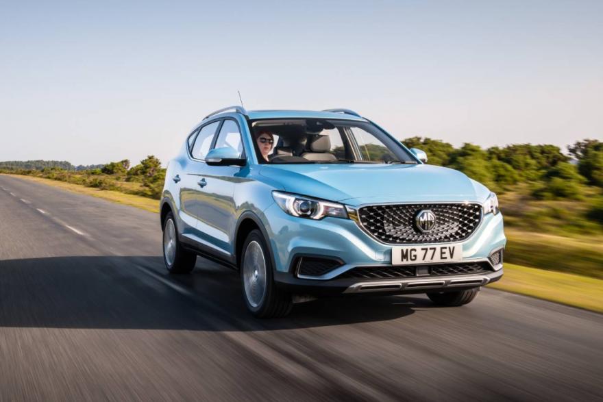 MG ZS EV from £22,495