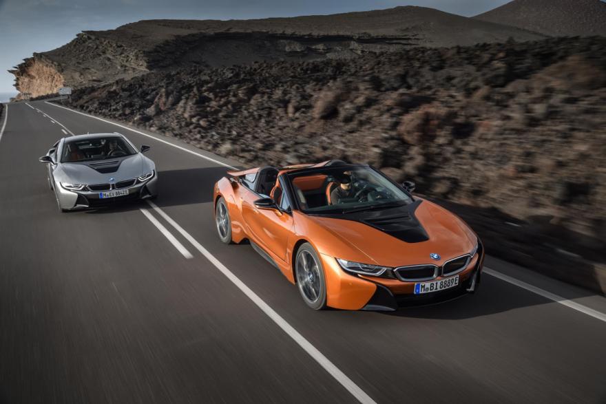 Introducing the New BMW i8 Roadster