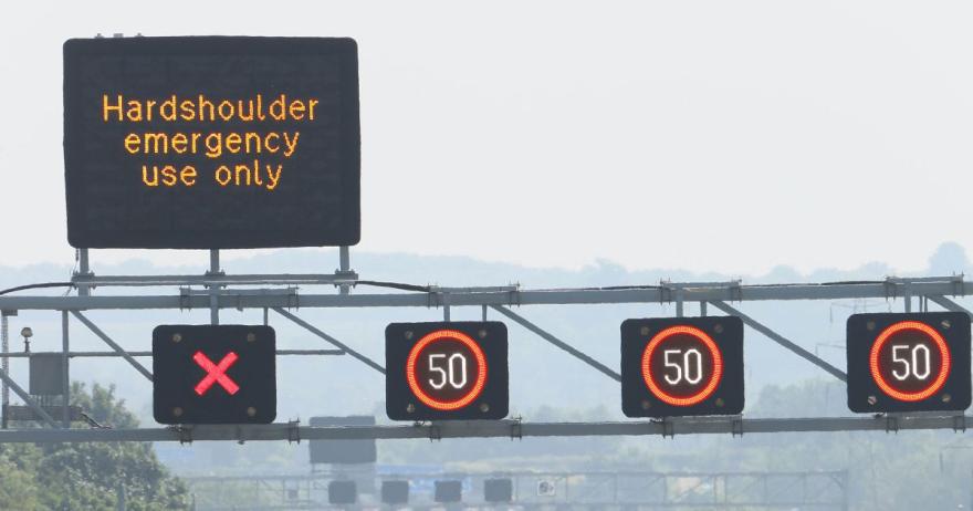 Motorway Red X Lane Closures Now Enforced by Cameras