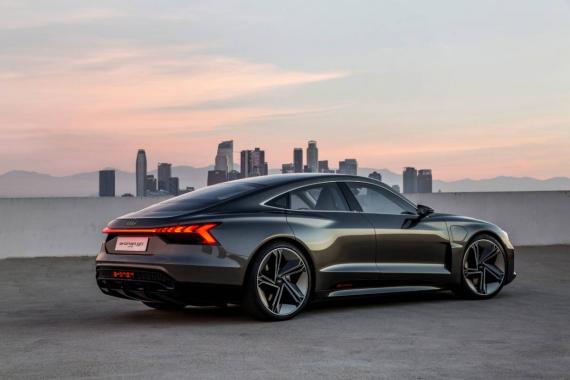 Audi’s electric charge is set to continue with the brand’s new signature car, the e-tron GT Image 0