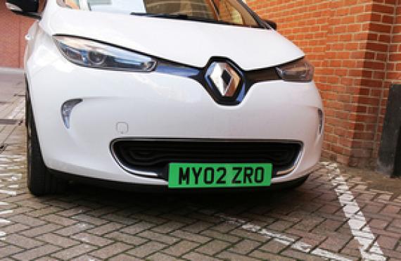 New Green Number Plates for Zero Emission Cars – and Free Parking Image 1