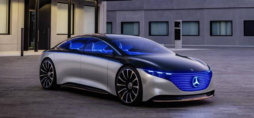 Mercedes Tease their Upcoming Electric Vehicle with 750 Mile Range