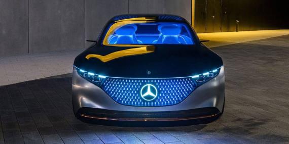 Mercedes Tease their Upcoming Electric Vehicle with 750 Mile Range Image