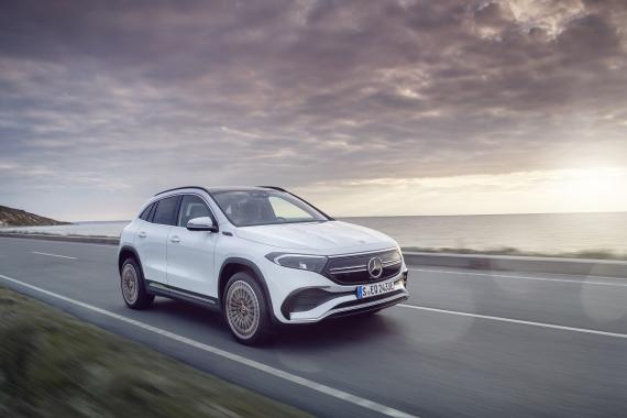 Mercedes-Benz EQA electric SUV launches in the UK Image