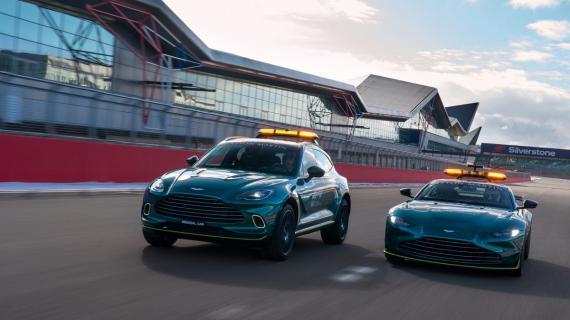 Aston Martin and Mercedes-AMG reveal new safety cars Image