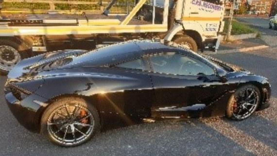 Embarrassing moment for supercar owner after police seize vehicle at car meet  Image