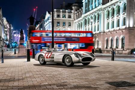Moving video of Stirling Moss' iconic Mercedes-Benz 300 SLR released