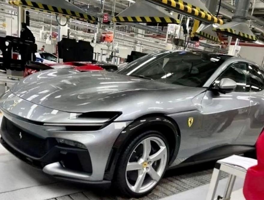 Leaked images show Ferrari’s first SUV