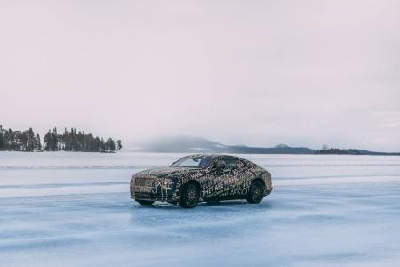 Rolls-Royce Spectre: marque tests its first electric car at -40C