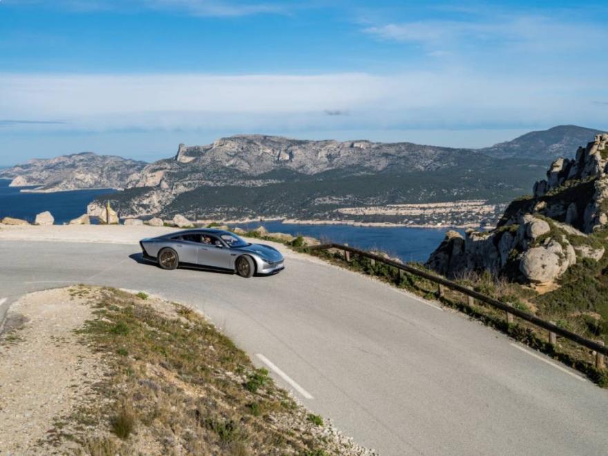 New Mercedes-Benz EQXX electric car completes a 626-mile journey across Europe on one charge