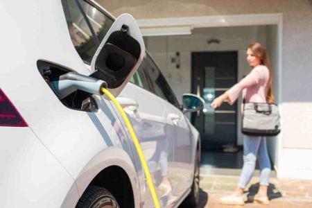 Charging an electric car if you live in a flat