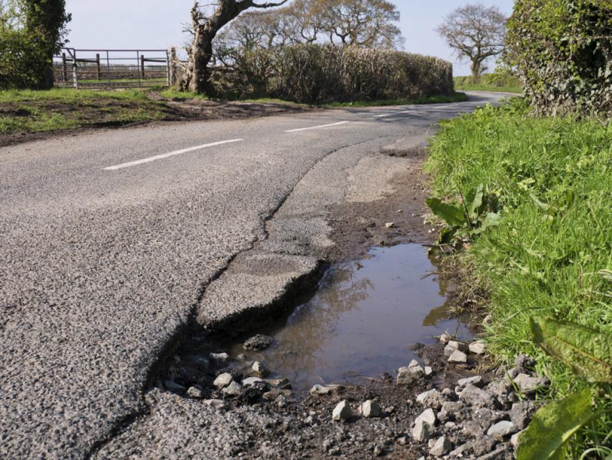 18% of UK’s roads could be undriveable unless billions are spent fixing potholes