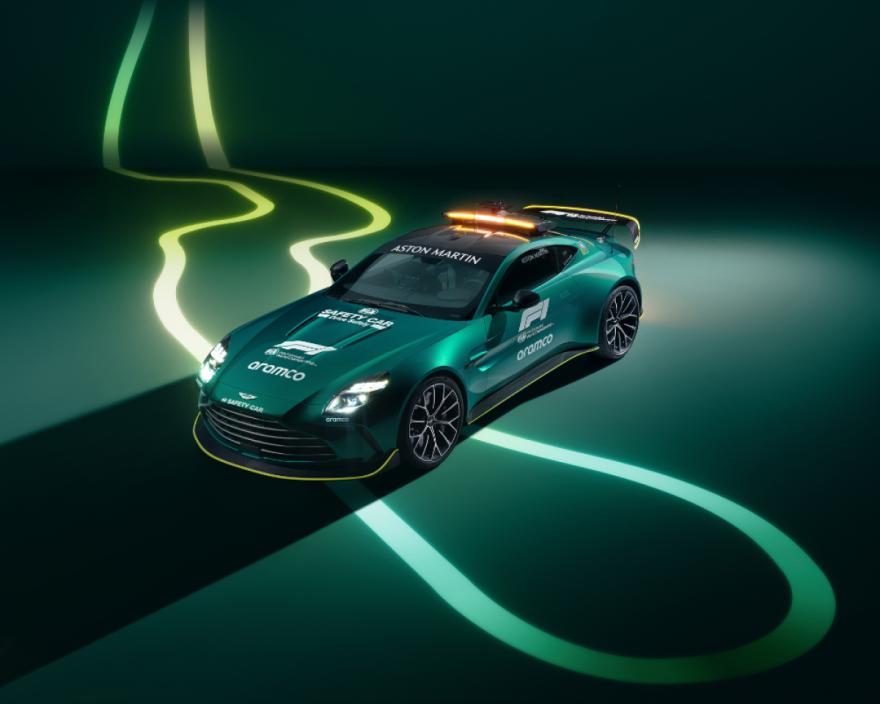 656bhp Aston Martin Vantage revealed as the official F1 safety car for 2024