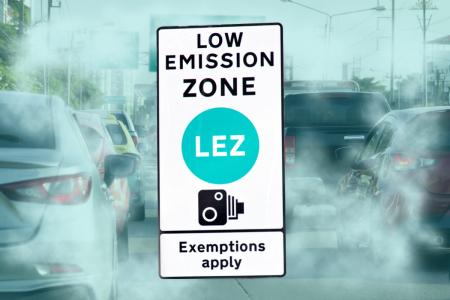 How do I know if I've driven in a low emission zone?