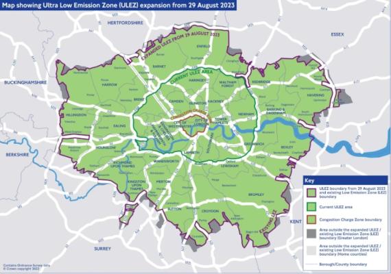 What is the ULEZ charge and who has to pay it? 