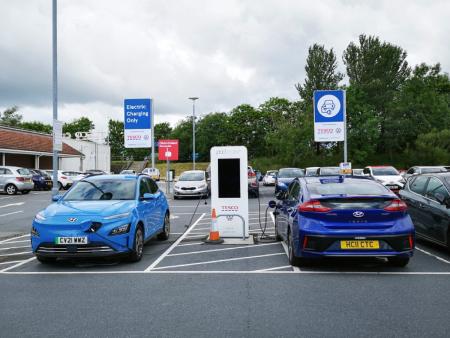 Number of supermarkets offering EV charging increases