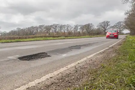 How big do potholes need to be before councils fix them?